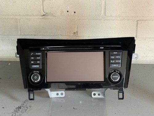 Nissan qashqai head unit - unit, sat