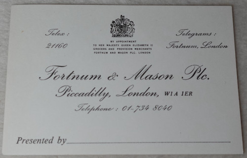 Fortnum mason piccadilly - fortnum,
