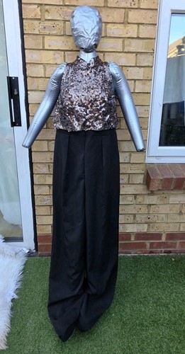 Little mistress black sequin - mistress,