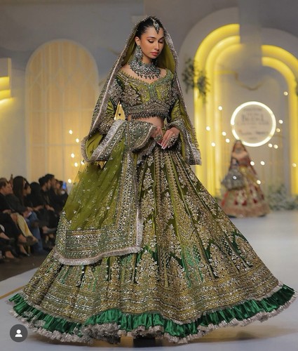 Kashees mendhi green - green, heavy