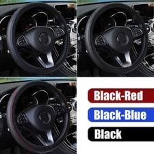 15" PU Leather Car Steering