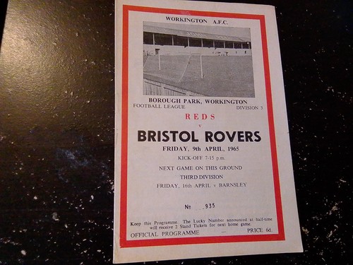 Workington bristol rovers - v,