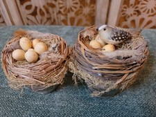 Handmade Bird Figurine Set