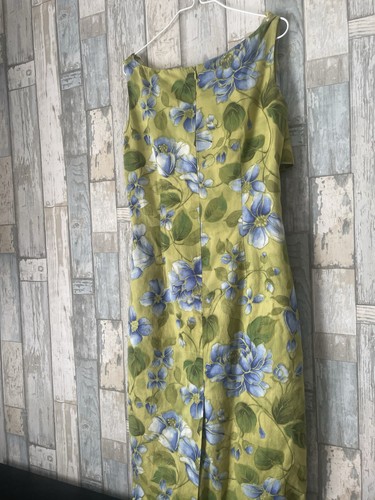 Kaliko blue and green floral - blue,