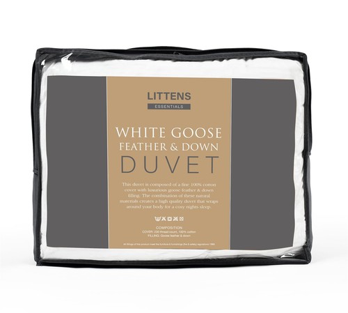 Goose feather down - feather, &