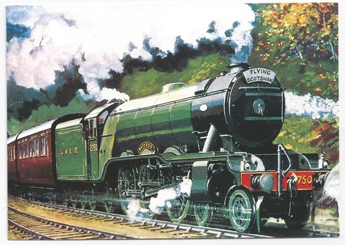 Railway steam train - train, l.n.e.r