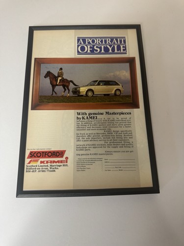 Framed 1985 mk2 - golf, gti