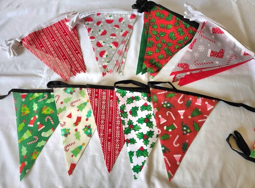 Christmas bunting 50ft mixed - christmas,
