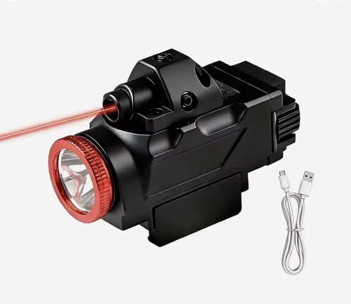 Airsoft metal torch red - airsoft,