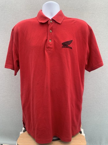 Genuine honda mens red polo - genuine,