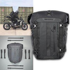 Oxford Altas T30 Black Waterproof Motorcycle Tour Pack Bike Tail Bag 