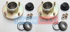 2 x  4" PCD Trailer Wheel Hubs