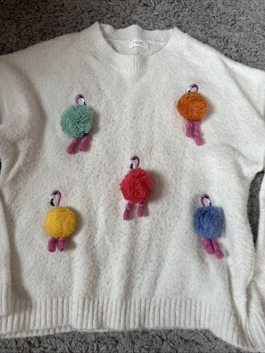 Next girls flamingo pom - flamingo,