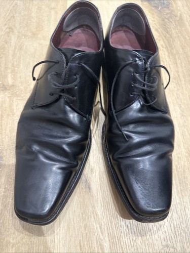 Loake design men black derby - men's,