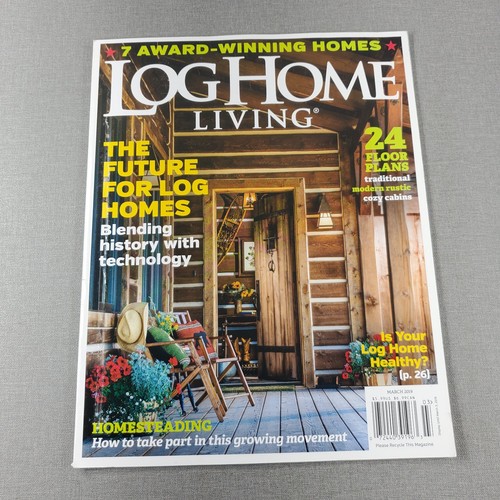 Log home living magazine - living,