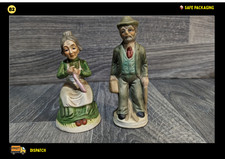 Vintage Old Couple Figurines