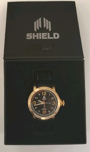 Shield berge leather - shield, leather-band