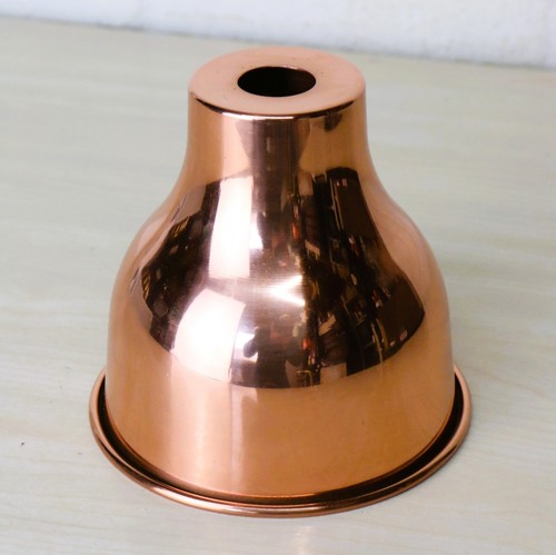 Vintage copper lampshade - a,