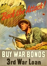 Buy War Bonds Back the Attack