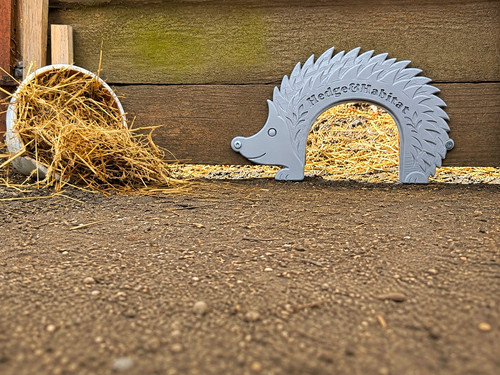 Grey hedgehog highway arch - grey, for