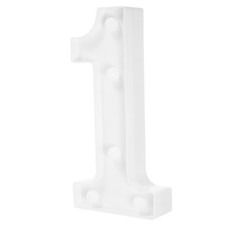 Light up Number 1 LED