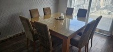 Oak Dining Table and Chairs
