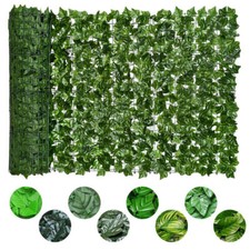 3m Artificial Hedge Fake Ivy Leaf Garden Fence Privacy Screening Roll Wall Panel