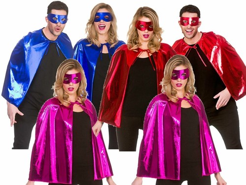 Adult metallic superhero cape - metallic,