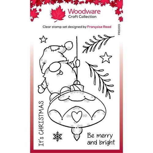Woodware clear stamp francoise - stamp,