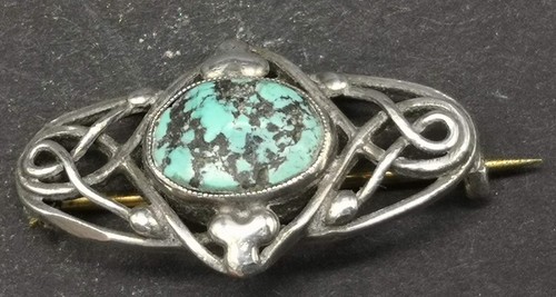 Liberty enamel and turquoise