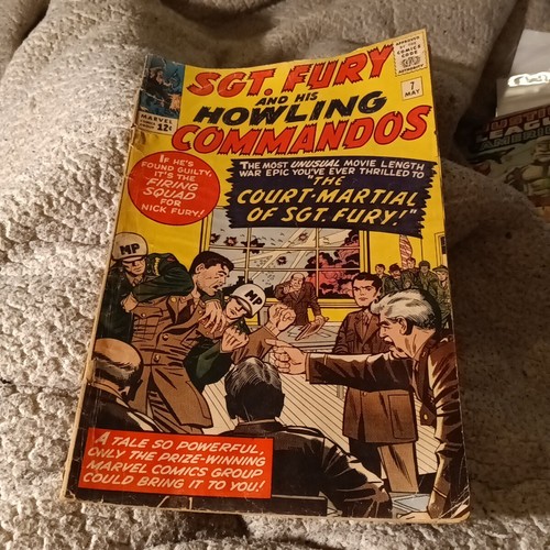 Marvel comics sgt fury and - and, his