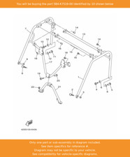 YAMAHA Bolt, 5B4-K7519-00 OEM