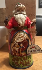 Jim Shore Heartwood Creek Jolly Old St. Nicholas Santa Figurine 8” Christmas