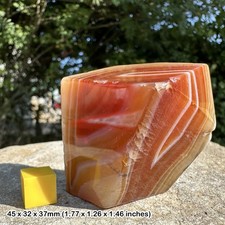Carnelian Crystal Shape Stone