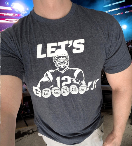 Men tshirt tom brady lets - men's,