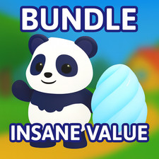 GIANT PANDA x 100 CRYSTAL EGGS