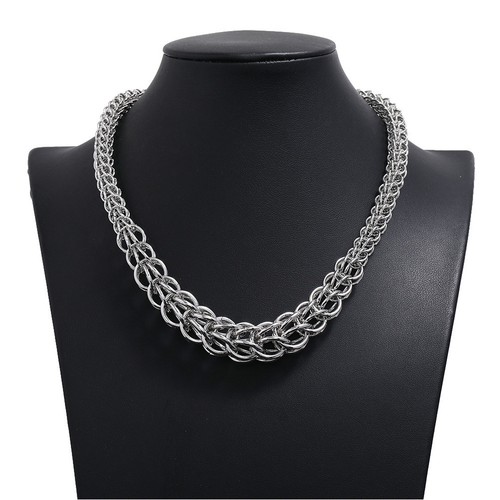 Stainless steel chain pendant - stainless,