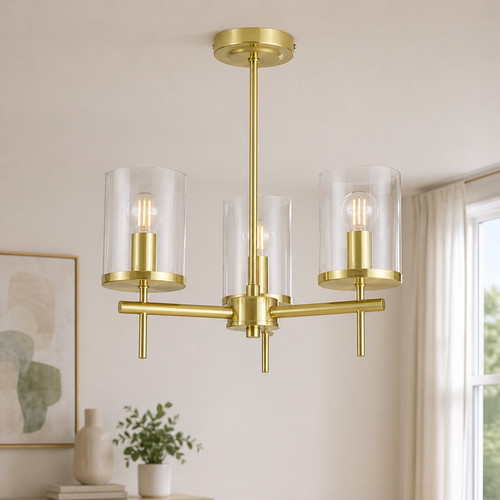 Light brass ceiling - light,