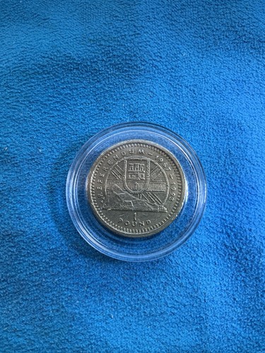 1993 gibraltar coin - 1993, £1