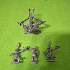 Goblin Spear Chukka with Crew  Metal ref 4. READ DESCRIPTION PLEASE 