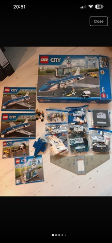 Lego city passenger aeroplane