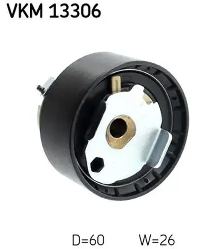 Timing belt tensioner pulley