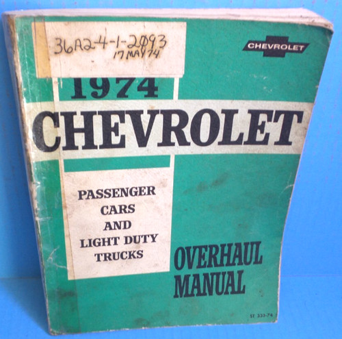 1974 chevrolet passanger - chevrolet,