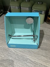 BNIB Next Retro Silver Toliet Roll Holder 