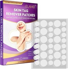 144 Skin Tag Dermal Removal Patches Natural, Safe & Easy Remove Skin Tags & Acne