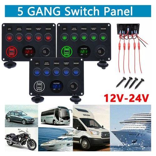 Gang 12v 24v switch control - 12v,