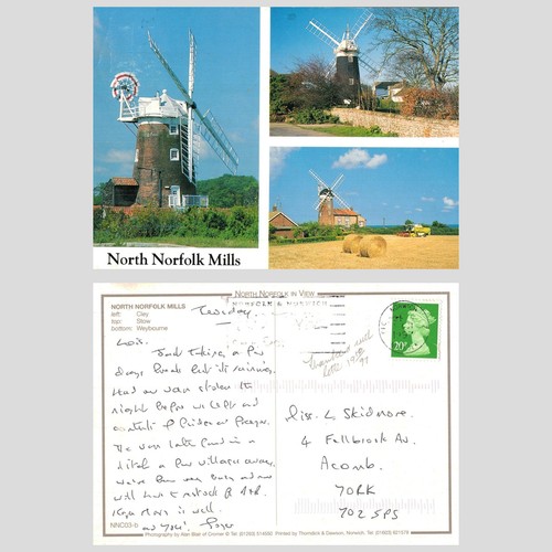 Postcard north norfolk - -,