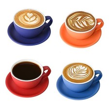  Porcelain Latte Cup and