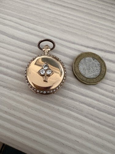 Gold pocket watch - pocket,