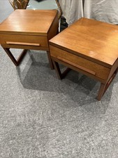 WHITE & NEWTON MID CENTURY BEDSIDE CABINETS